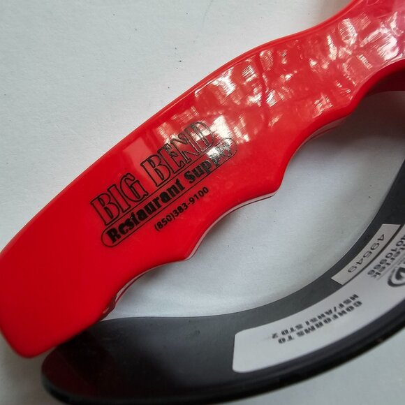 Big Bend Stainless Steel Blade Sharpener With Finger Guard - 6.5" Safety Grip Ha - Picture 8 of 9